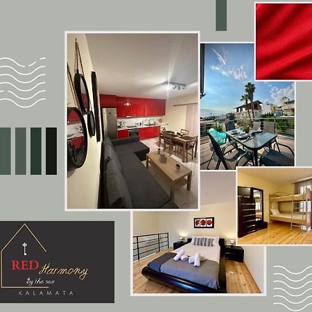 Ferienwohnung Red Harmony By The Sea Pool And Balcony Kalamata Exterior foto